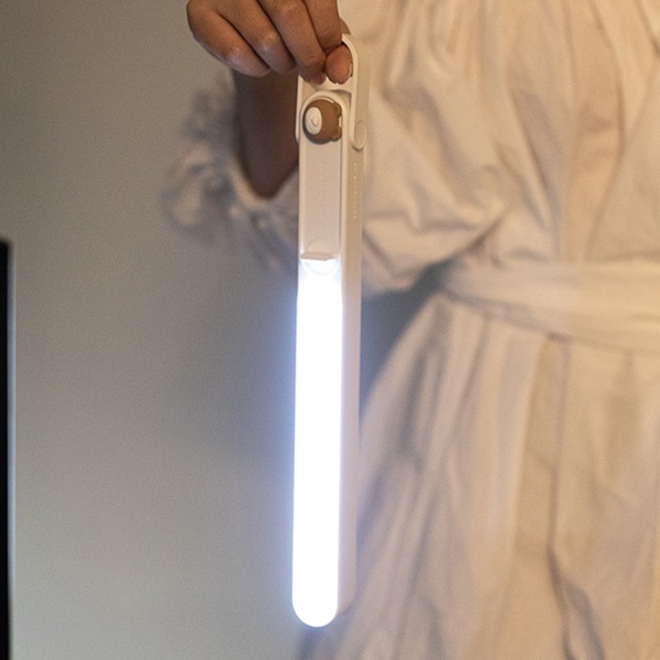 日本JTSK 熊仔長條磁吸LED燈書桌衣櫃小夜燈 便攜戶外應急照明燈 (P3367)