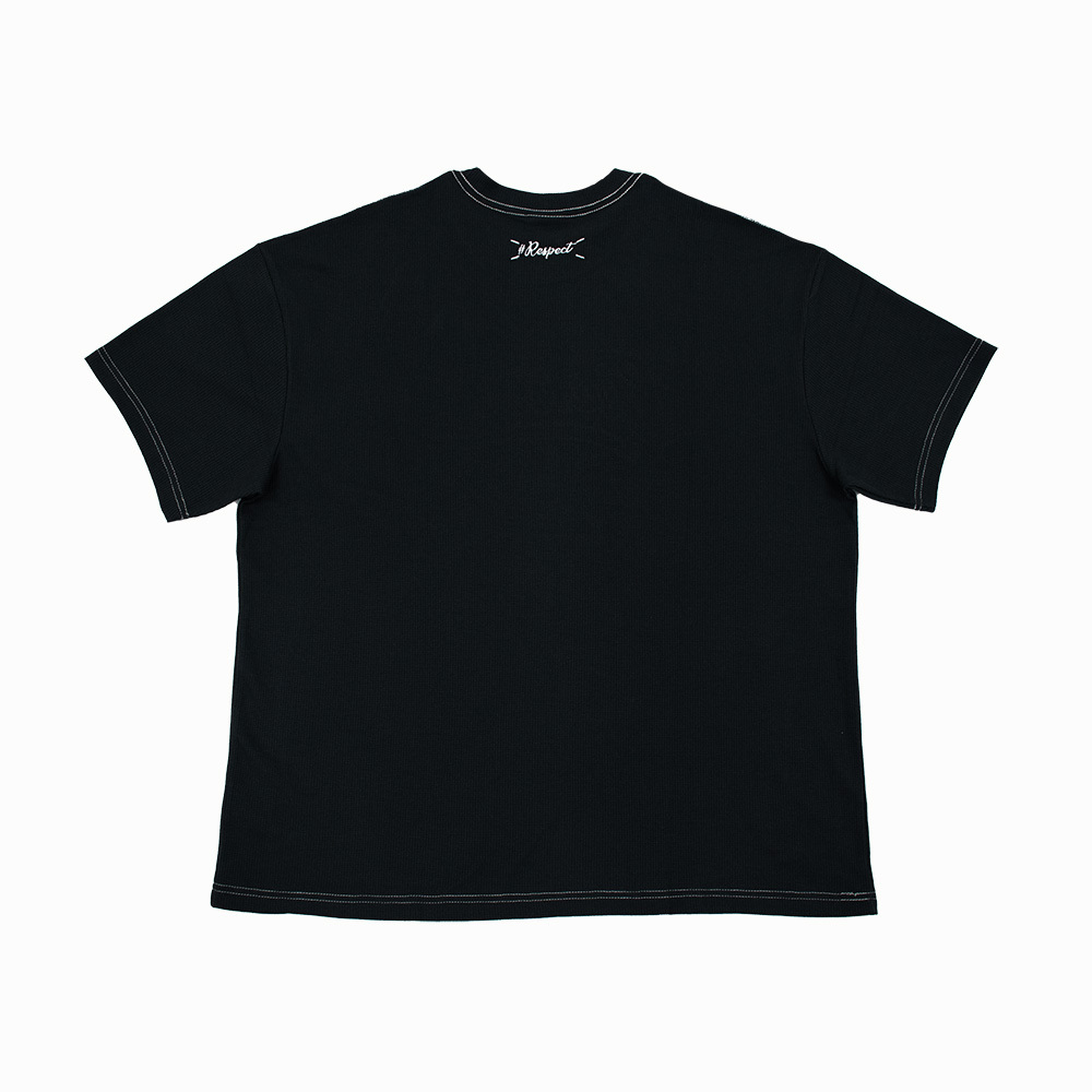 22-23 LIONEERS鬆餅格短TEE | 黑