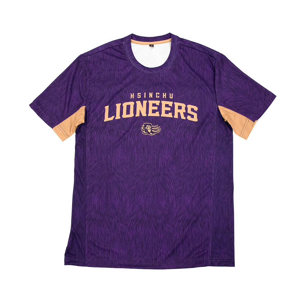 22-23 狂獅短TEE｜紫