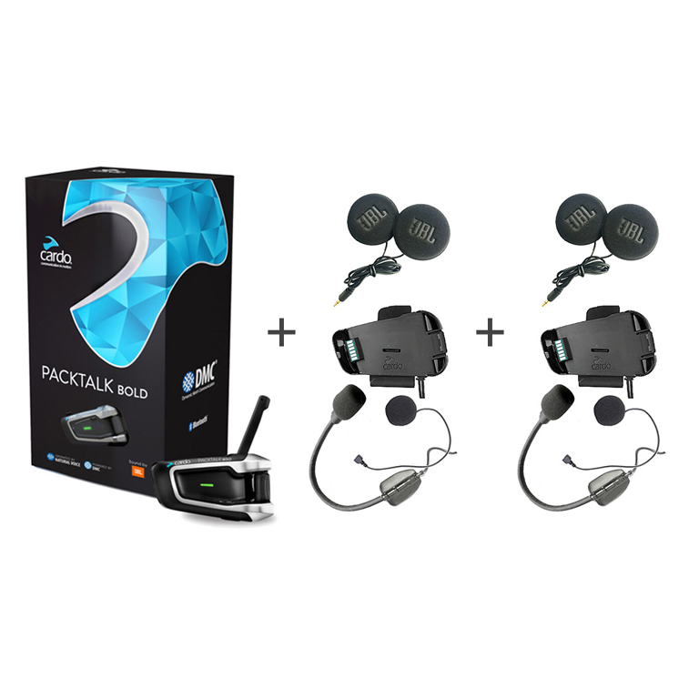 CARDO Packtalk Bold Single - BUNDLE