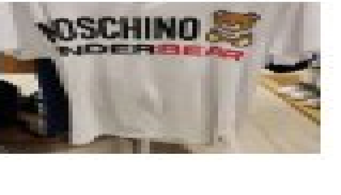 [S] MOSCHINO UNDER BEAR T-SHIRT,WHITE, 1T1917-8103-0001 (SM313)