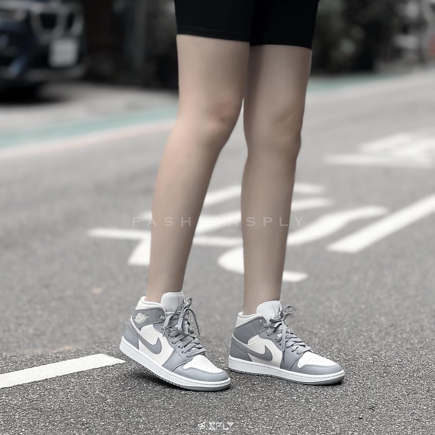 Air Jordan 1 Mid Stealth 海鹽灰 BQ6472-115