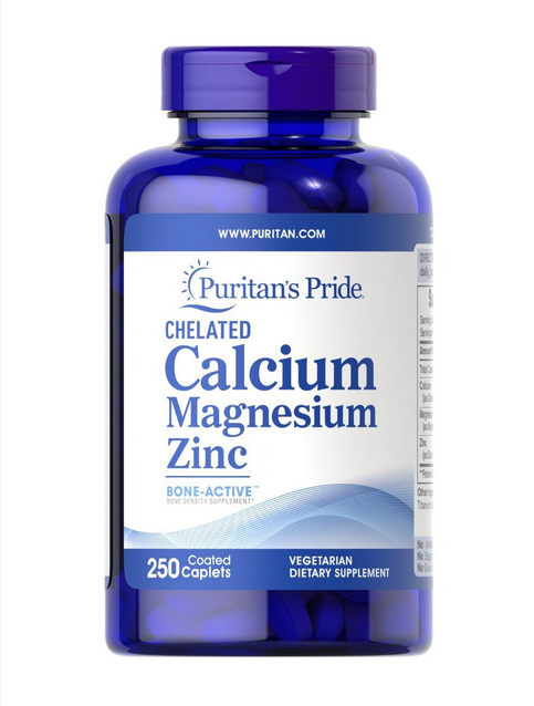 【Puritan's Pride】Calcium Magnesium Zinc 鈣 鎂 鋅 250顆