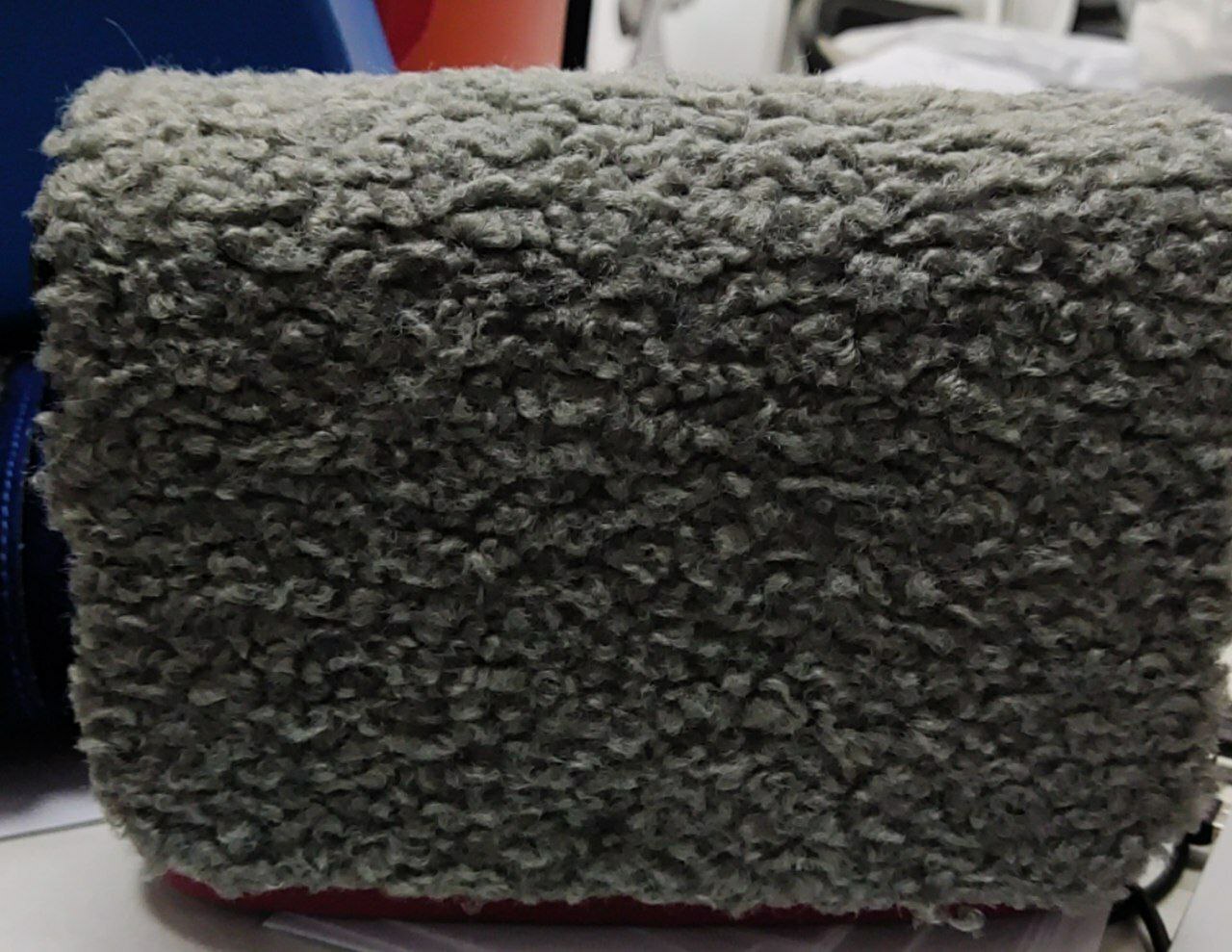 [S] O BAG RED CROSSBODY BAG WITH GREY COVER [FINAL SALE] (SOB40)