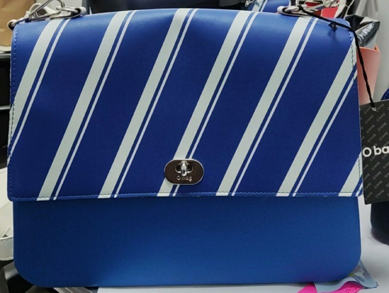 [S] O BAG BLUE CROSSBODY WITH BLUE/WHITE COVER [FINAL SALE] (SOB38)