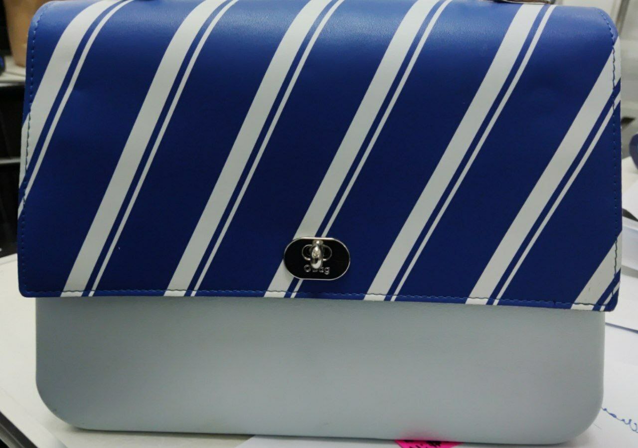 [S] O BAG PALE BLUE CROSSBODY WITH BLUE/WHITE COVER, [FINAL SALE] (SOB26)