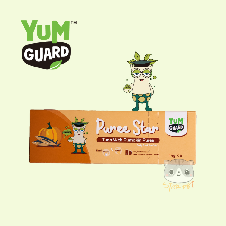 YumGuard Tuna Pumpkin Puree For Cat (14g*6)