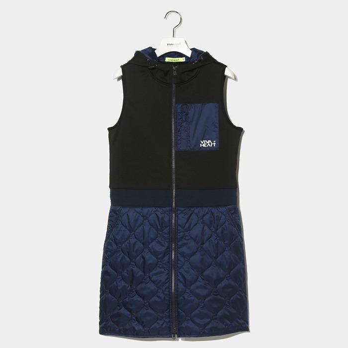 女士 拼接造型連衣裙