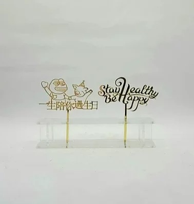 9CakeTopper - 生日系列插牌 Mini Set|兩款可選|香港品牌 香港設計