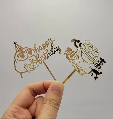 9CakeTopper - 生日系列插牌 Mini Set|兩款可選|香港品牌 香港設計