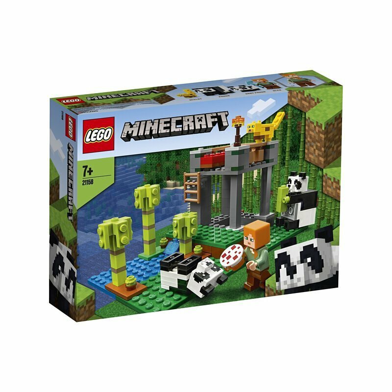 [飛米樂高積木磚賣店] LEGO 21158 Minecraft-熊貓養殖場