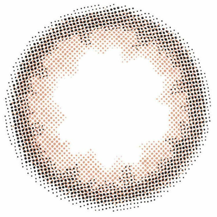 eyecloset 1 Month Rose Beige 每月拋棄型有色彩妝隱形眼鏡｜每盒2片