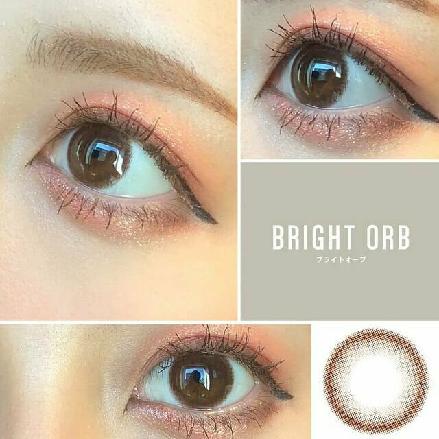 eyecloset 1 Month Bright Orb 每月拋棄型有色彩妝隱形眼鏡｜每盒2片