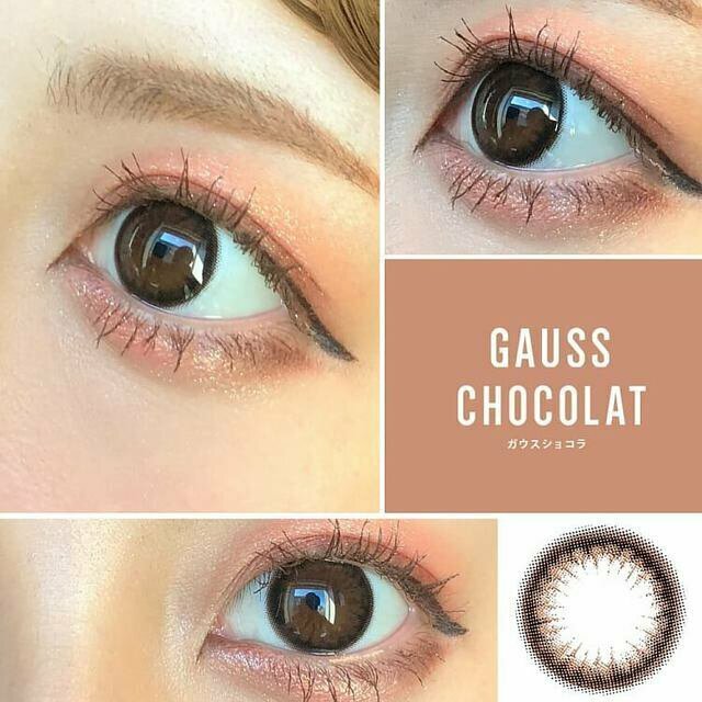 eyecloset 1 Month Gauss Chocolate 每月拋棄型有色彩妝隱形眼鏡｜每盒2片