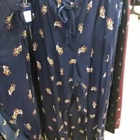 [S] PRL ALL OVER RIDING BEAR COTTON JOGGER PANTS,BLUE, FPK04H-AJ8O [FINAL SALE] (SRL86)