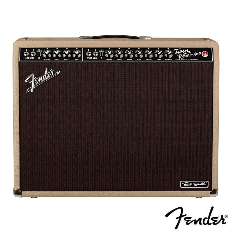 Fender Tone Master® TWIN REVERB® Blonde 85瓦 電吉他音箱 箱體模擬
