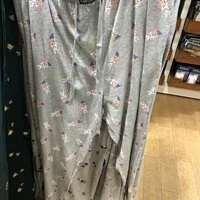 [S] PRL ALL OVER TEDDY BEAR AMERICAN FLAG COTTON JOGGER PANTS,GREY HEATHER, FFK08D-A5ZF (SRL99)