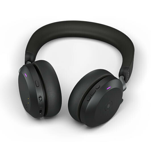 Jabra Evolve2 75 Link380a UC Stereo Wireless Headset, ((PC+Mobile) + Microsoft Teams) (Part No.: 27599-989-999/27599-989-899)