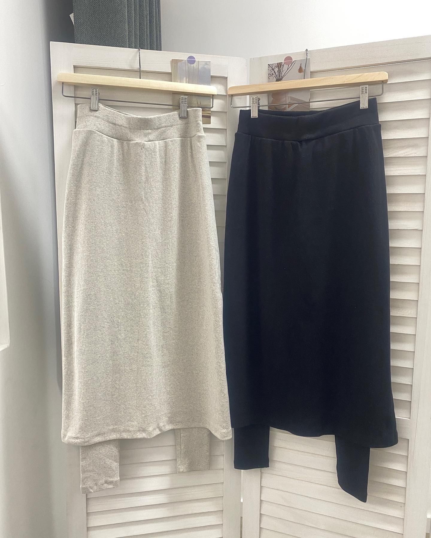 𝑺𝑨𝑳𝑬 現貨 秋冬磨毛彈性裙褲