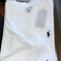 [S] PRL KADIN SHORT SLEEVE T-SHIRT,WHITE NAVY, 211747407002-WHITE NAVY (SRL117)