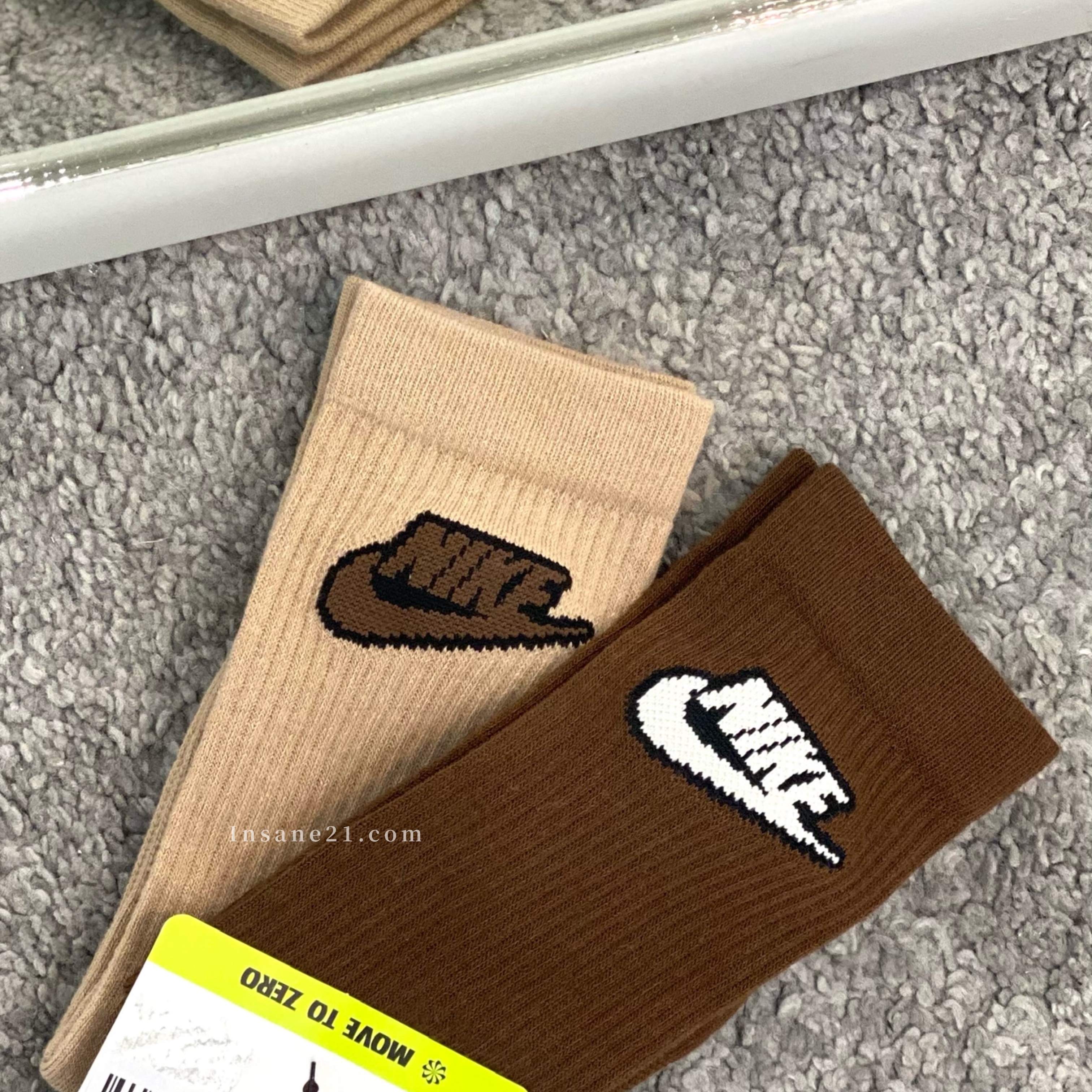 NIKE NSW EVERYDAY SOCKS 巧克力 摩卡 長襪 DH6152-902