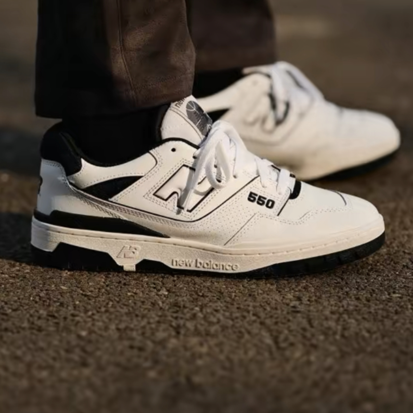 【APAIR】預購 New Balance 550 復古黑白 BB550HA1