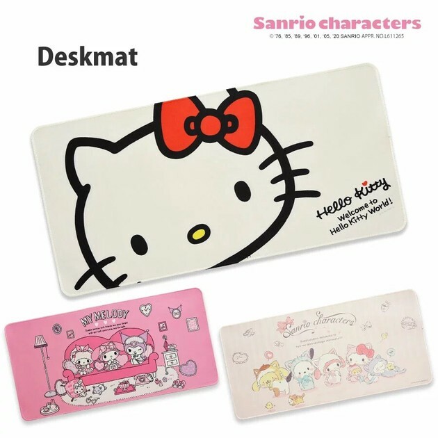 日版Melody多功能枱墊，桌墊/辦公桌墊/防水墊/多功能桌墊/滑鼠墊/隔熱墊(30X60cm)