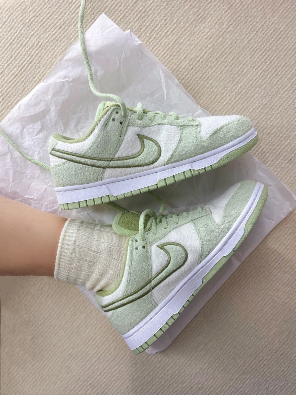 Nike Dunk Low 毛絨絨哈密瓜