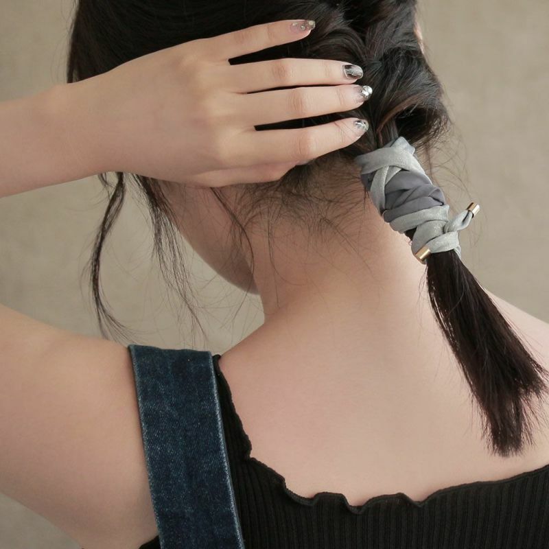 日本拼色鐵線髮帶