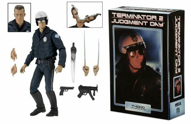 NECA : 7" 魔鬼終結者2：終極T-1000