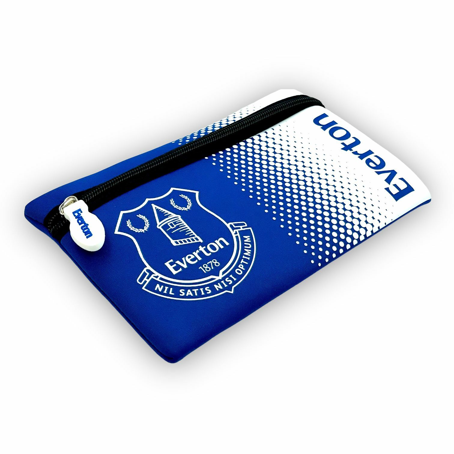 愛華頓藍色波點筆袋