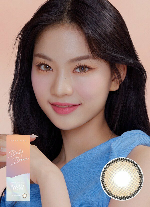 Lensme Original 1 Day Series Blonty Brown 每日拋棄彩妝隱形眼鏡｜每盒10片