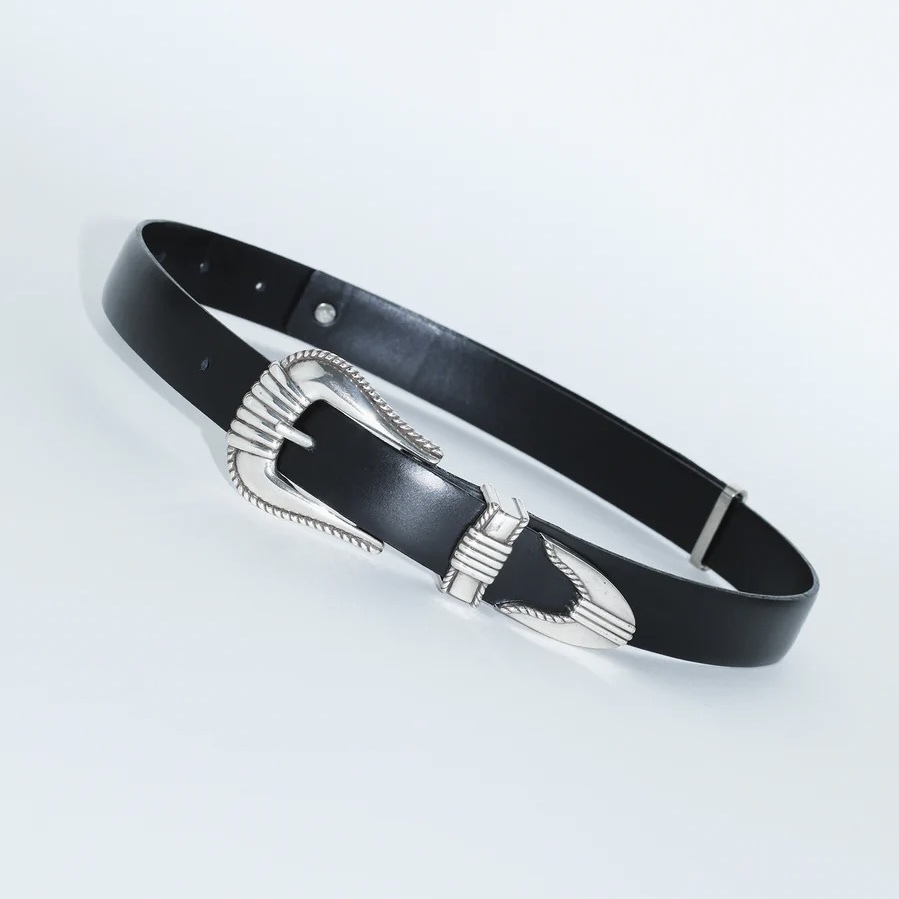 預購) 日本製TOGA METAL LEATHER BELT 2 單頭金屬五金皮帶