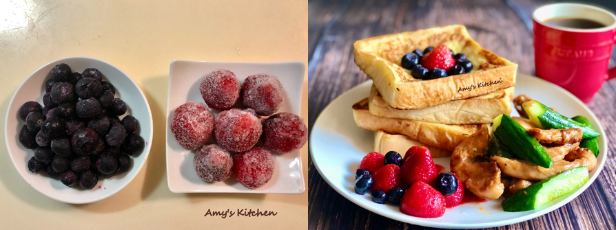 【法式吐司 / 雞柳小黃瓜】 French Toast / Chicken Fillet with Gherkin