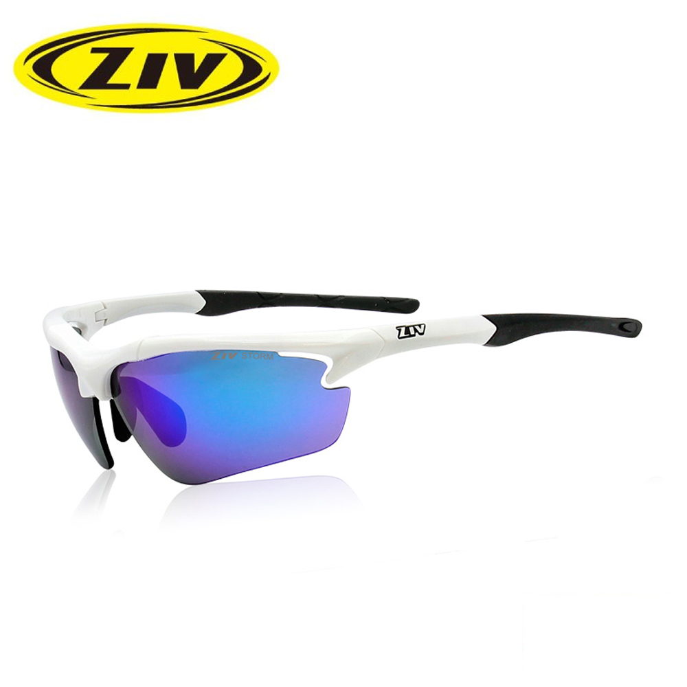 ZIV TB103018 CHAMPION 運動眼鏡(可換片) 白/灰藍白 公路騎車/登山 42ZTB103018