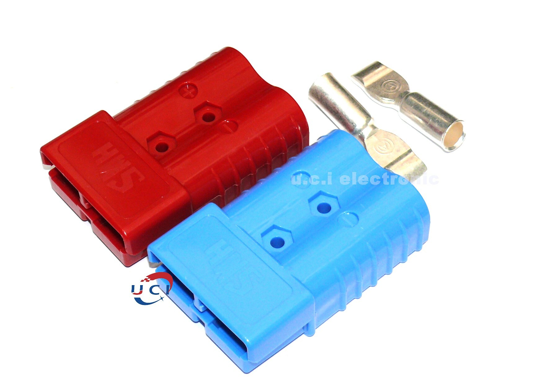 【UCI電子】(I-3)安德森插頭 電源電瓶連接器350A 大電流蓄電連接件 安德森接頭 大電壓接頭 同色可對接