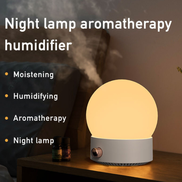 韓國JK 新款家用小型香薰加濕器桌面臥室靜音大霧量空氣噴霧夜燈香薰機350ml (J0670)