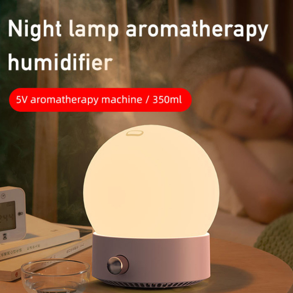 韓國JK 新款家用小型香薰加濕器桌面臥室靜音大霧量空氣噴霧夜燈香薰機350ml (J0670)