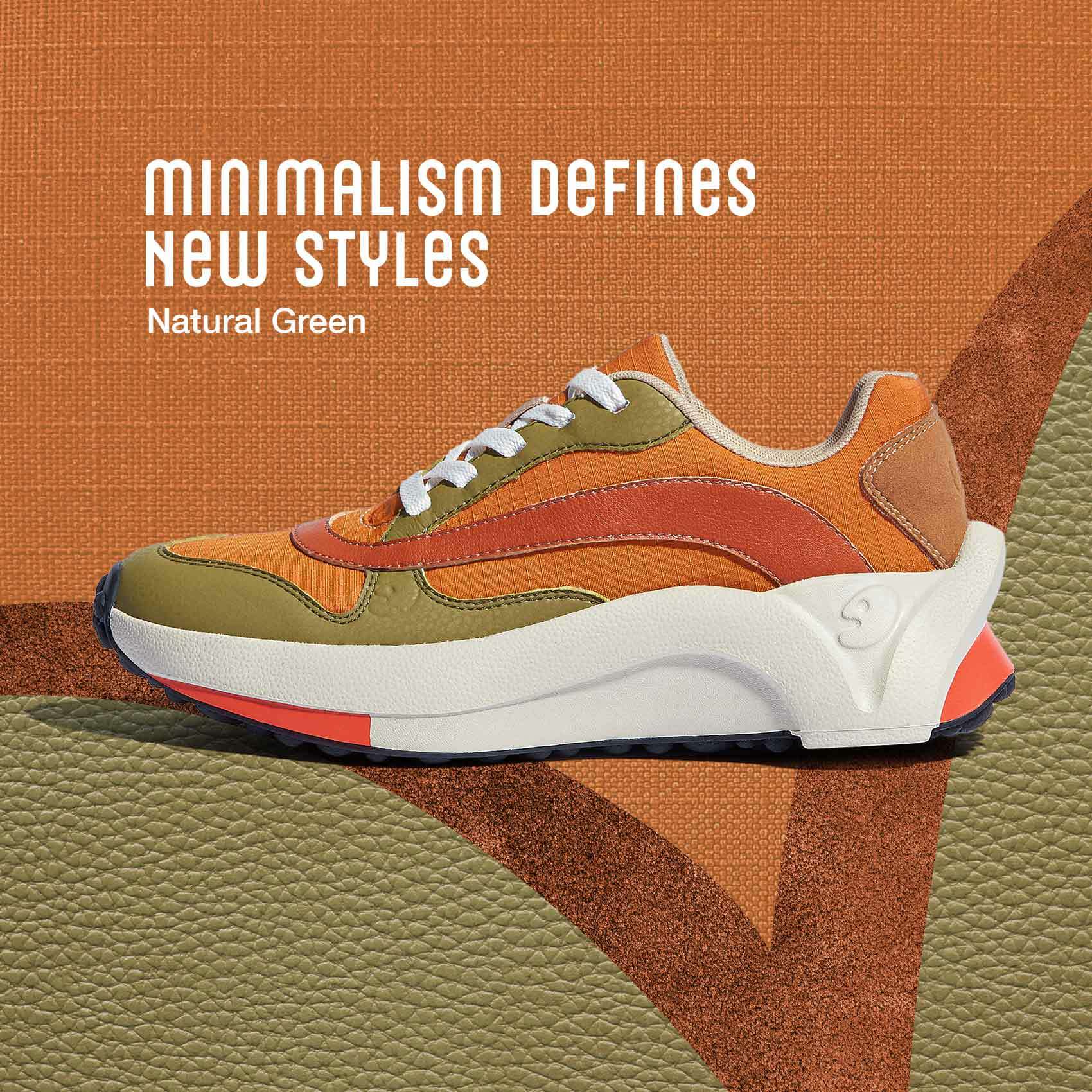 【 Uin 】西班牙原創設計 | 橘綠 塞維利亞2  運動鞋 女鞋 彩繪鞋 休閒鞋 懶人鞋