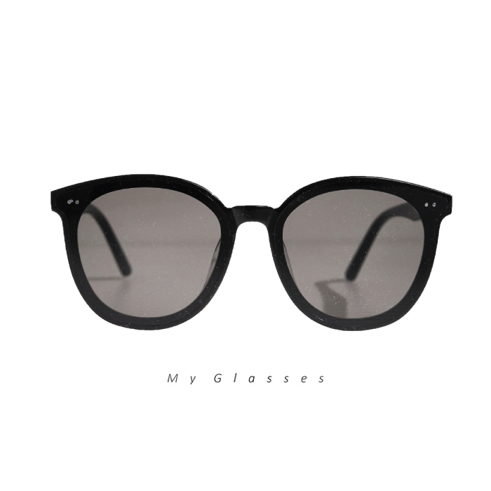 B172板材大圓框墨鏡