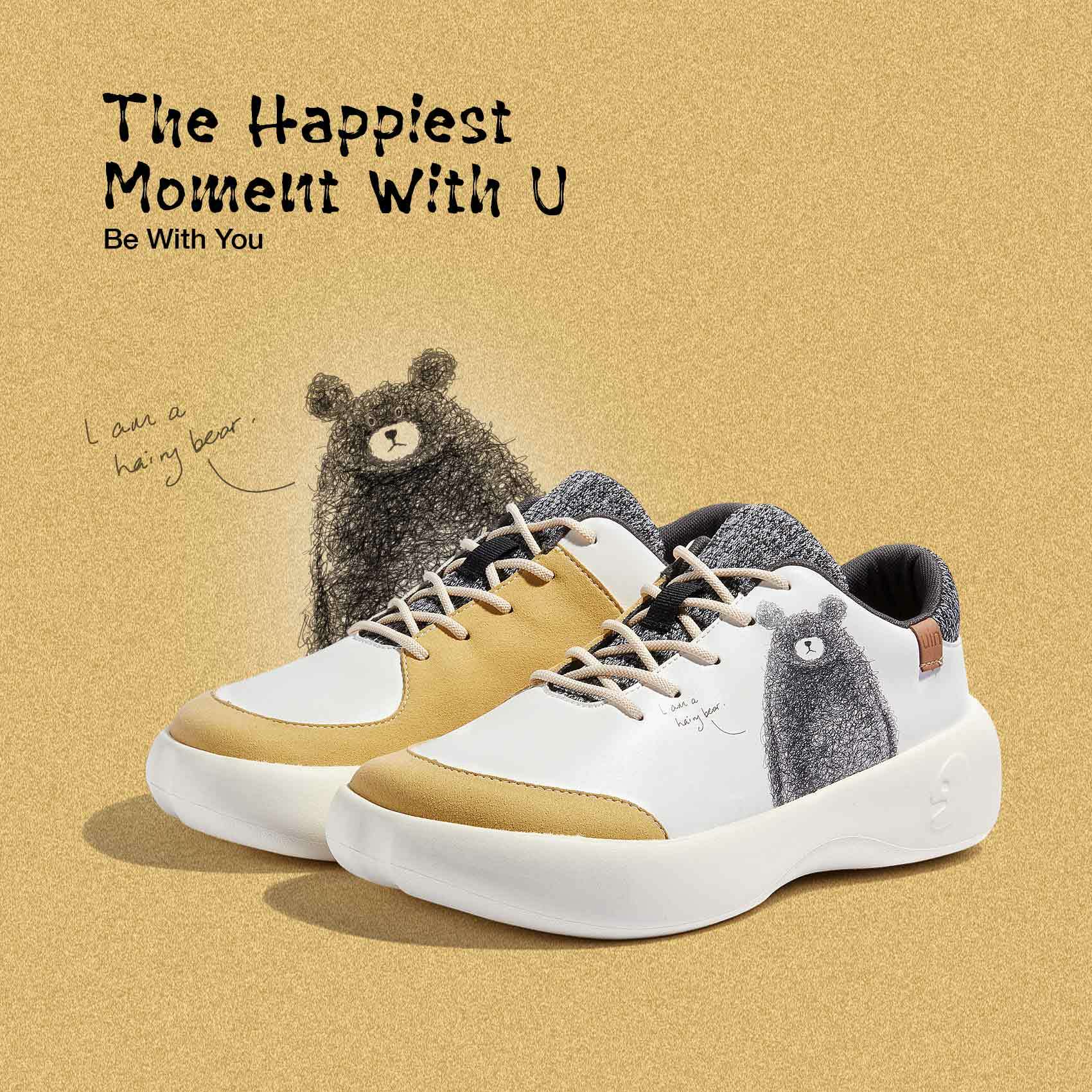 【 Uin 】西班牙原創設計 | 守護熊4 巴特羅2  運動鞋 女鞋 彩繪鞋 休閒鞋 懶人鞋