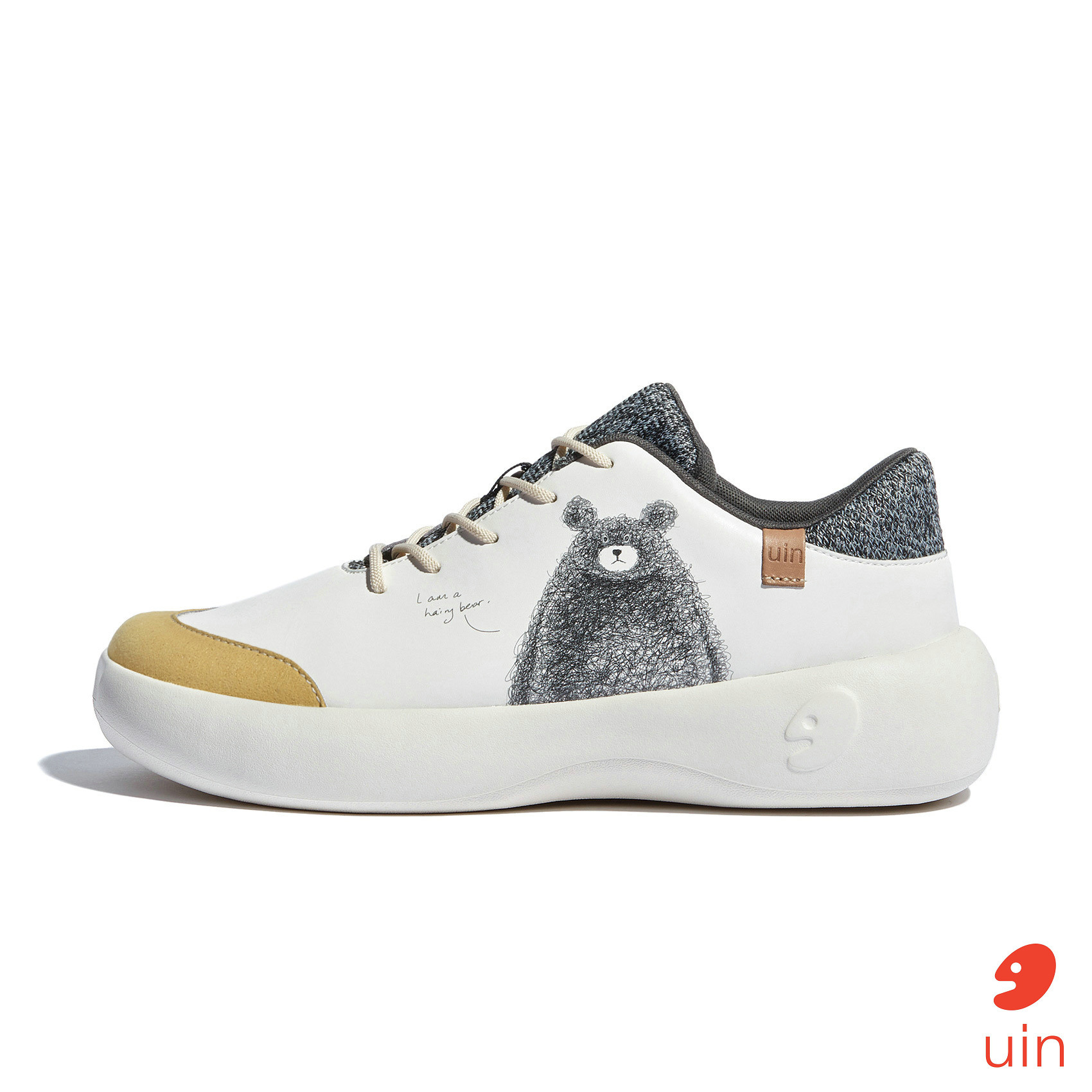 【 Uin 】西班牙原創設計 | 守護熊4 巴特羅2  運動鞋 女鞋 彩繪鞋 休閒鞋 懶人鞋