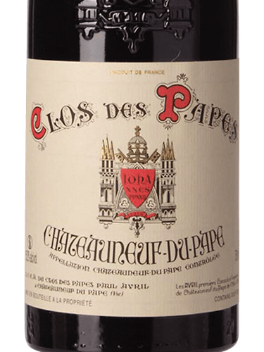 Clos des Papes Chateauneuf du Pape 2020 (RP98)