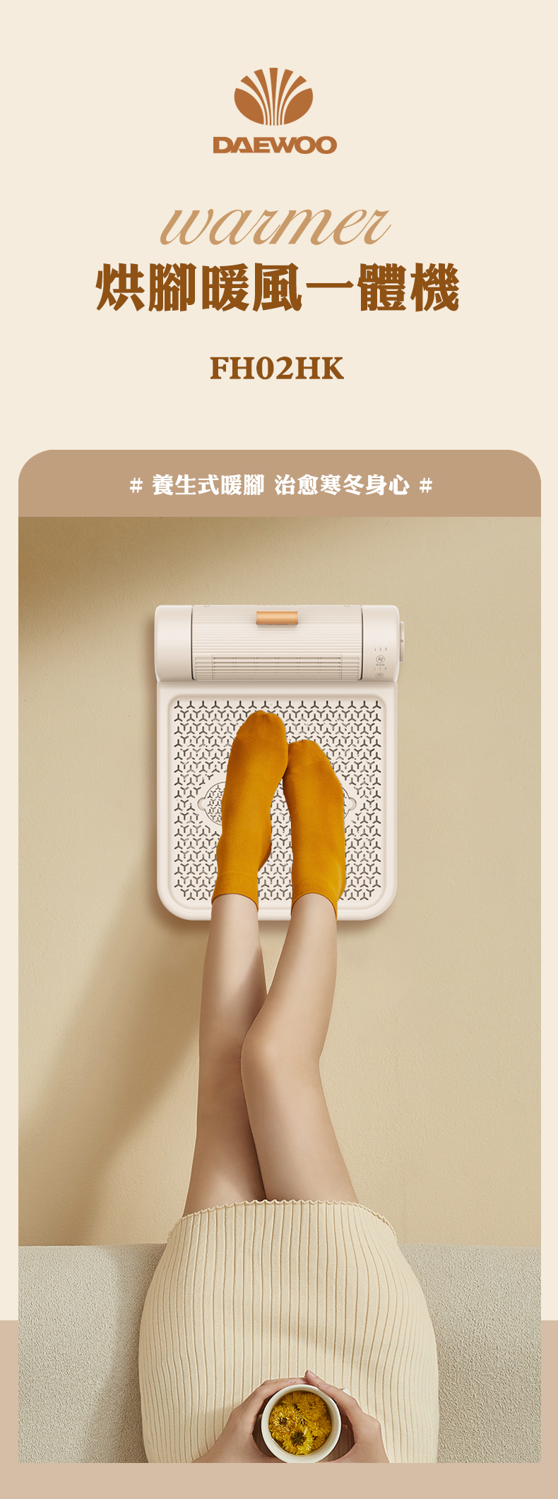 DAEWOO FH02HK 烘腳暖風一體機
