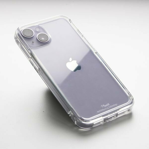 Moxbii 台灣製 D Armor [不變黃+全透明軍事防撞殼] -iPhone 14