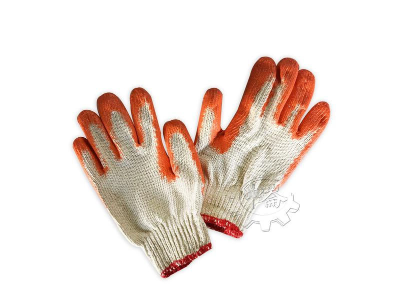 ＊中崙五金【附發票】獵人沾膠手套 止滑手套 防滑手套 棉紗手套 工作手套 台灣製 No.740