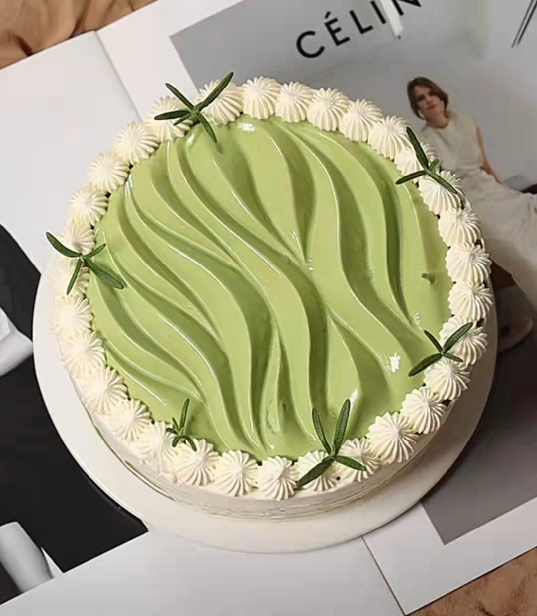 【Round Wave Pattern Silicone Mould 2 Cavity】Mousse Cake French Dessert Chocolate Mold