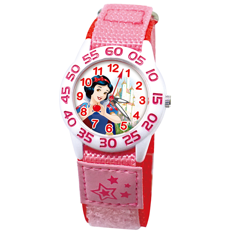【迪士尼】白雪公主休閒織帶手錶 (07)
