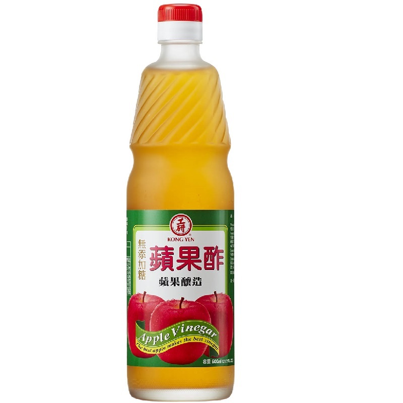 【工研】無糖蘋果醋600ml