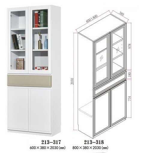 🌟包送裝🌟 213系列 白木紋配淺啡色 書櫃系列(213-316)(213-317)(213-318)(213-316+317)(213-316+318)